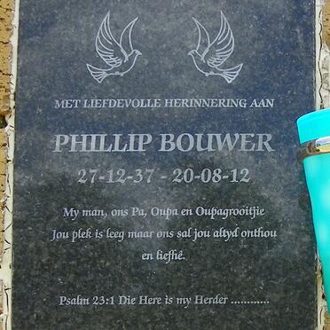 BOUWER Phillip 1937-2012