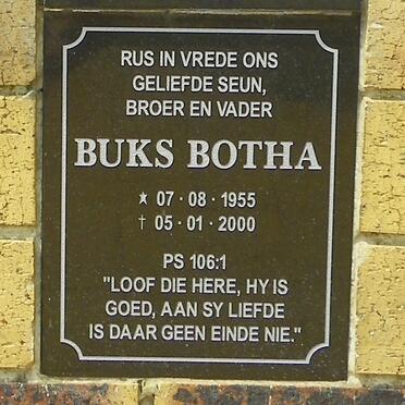 BOTHA Buks 1955-2000