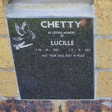 CHETTY Lucille 1969-2012