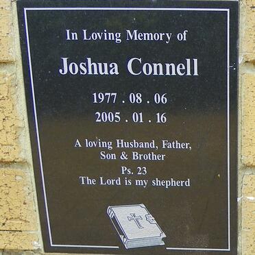 CONNELL Joshua 1977-2005