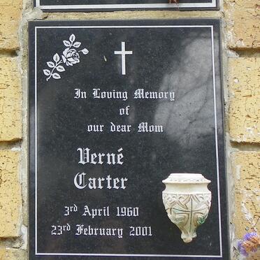 CARTER Derné 1960-2001