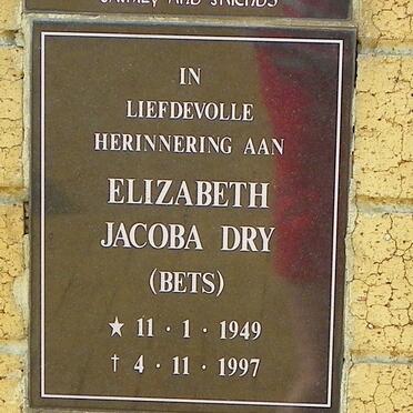 DRY Elizabeth Jacoba 1949-1997