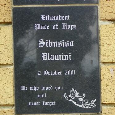 DLAMINI Sibusiso -2001