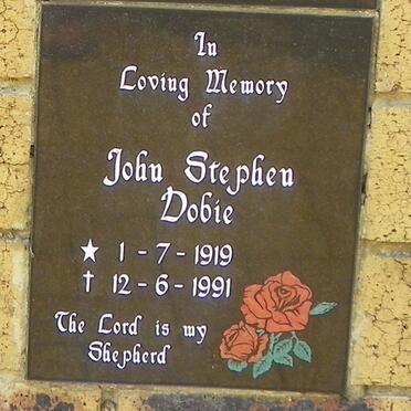 DOBIE John Stephen 1919-1991
