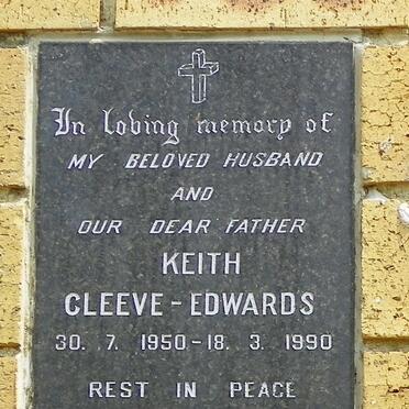 EDWARDS Keith, CLEEVE 1950-1990