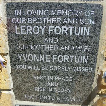 FORTUIN Yvonne :: FORTUIN Leroy