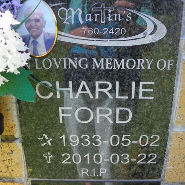 FORD Charlie 1933-2010