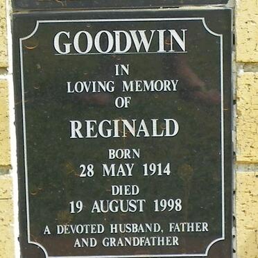 GOODWIN Reginald 1914-1998
