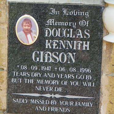 GIBSON Douglas Kennith 1947-1996