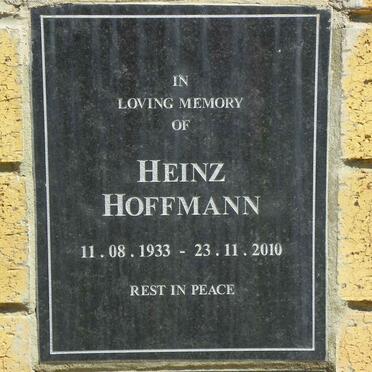 HOFFMANN Heinz 1933-2010