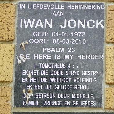 JONCK Iwan 1972-2010