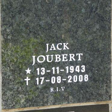 JOUBERT Jack 1943-2008