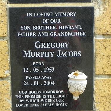 JACOBS Gregory Murphy 1953-2004