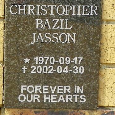 JASSON Christopher Bazil 1970-2002