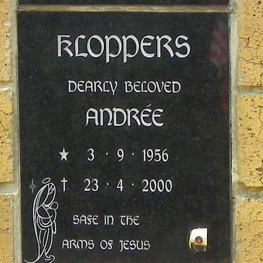 KLOPPERS Andrée 1956-2000