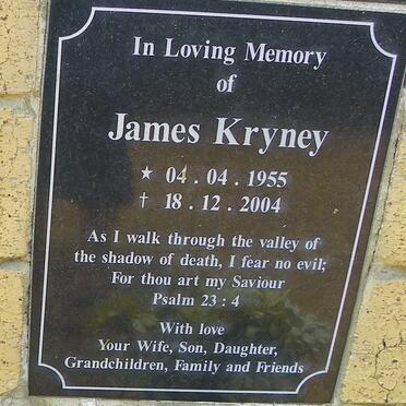 KRYNEY James 1955-2004