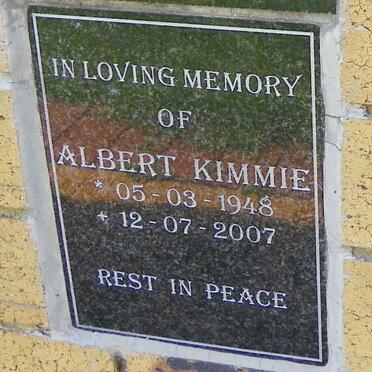 KIMMIE Albert 1948-2007