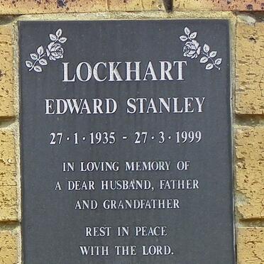 LOCKHART Edward Stanley 1935-1999