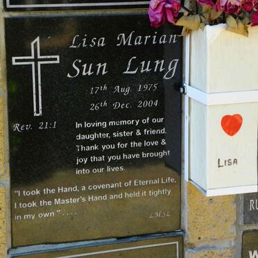 LUNG Lisa Marian, SUN 1975-2004
