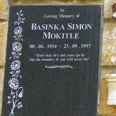 MOKITLE Basinka Simon 1934-1997