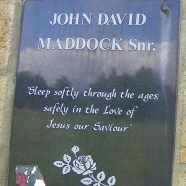 MADDOCK John David