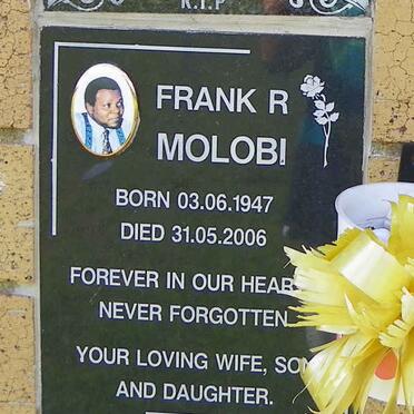 MOLOBI Frank R. 1947-2006