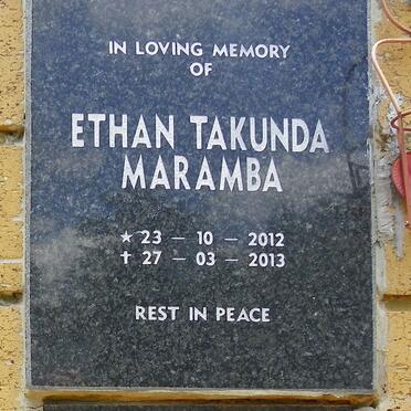 MARAMBA Ethan Takunda 2012-2013