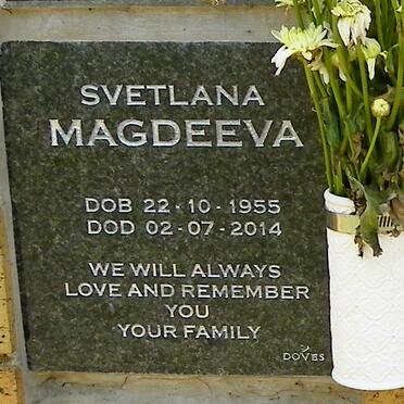 MAGDEEVA Swetlana 1955-2014