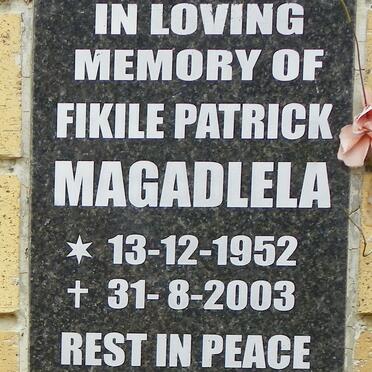 MAGADLELA Fikile Patrick 1952-2003