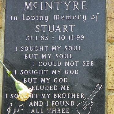 McINTYRE Stuart 1983-1999