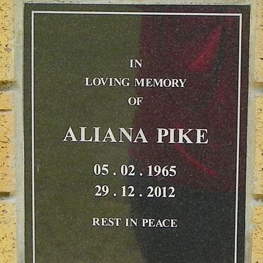 PIKE Aliana 1965-2012