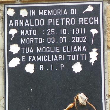 RECH Arnaldo Pietro 1911-2002