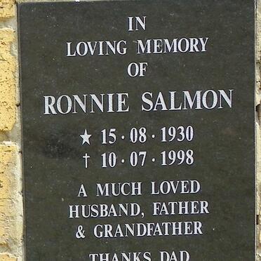 SALMON Ronnie 1930-1998