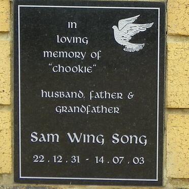 SONG Sam Wing 1931-2003