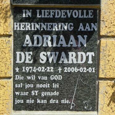 SWARDT Adriaan, de 1974-2006