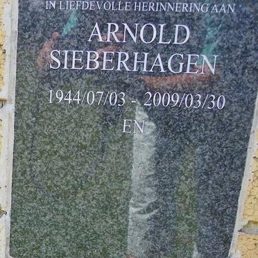 SIEBERHAGEN Arnold 1944-2009