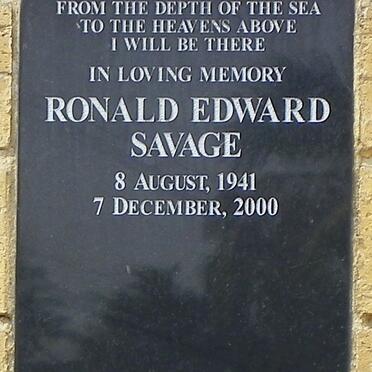 SAVAGE Ronald Edward 1941-2000
