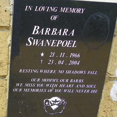 SWANEPOEL Barbara 1966-2004
