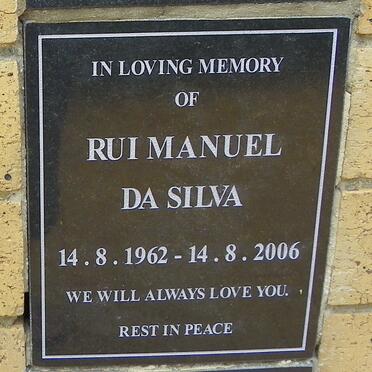 SILVA Rui Manuel, da 1962-2006