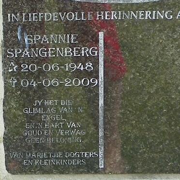 SPANGENBERG Spannie 1948-2009
