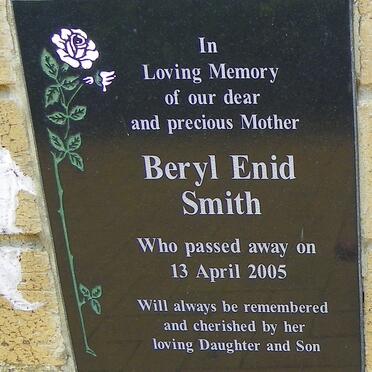 SMITH Beryl Enid -2005
