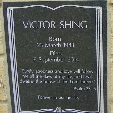 SHING Victor 1943-2014