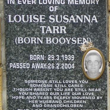 TARR Louise Susanna nee BOOYSEN 1939-2004