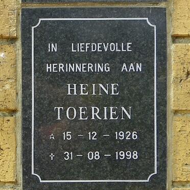 TOERIEN Heine 1926-1998