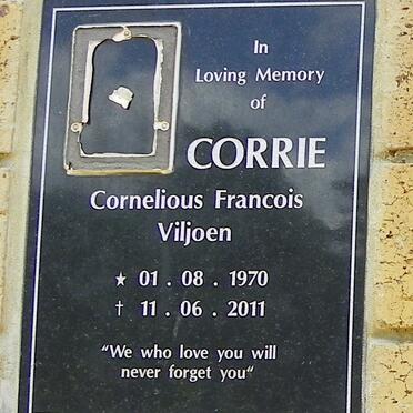 VILJOEN Cornelious Francois 1970-2011