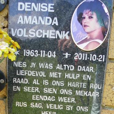 VOLSCHENK Denise Amanda 1963-2011