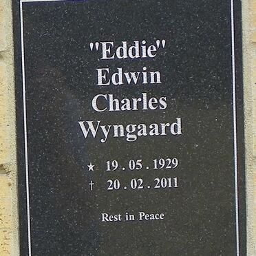 WYNGAARD Edwin Charles 1929-2011