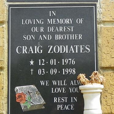 ZODIATES Craig 1976-1998