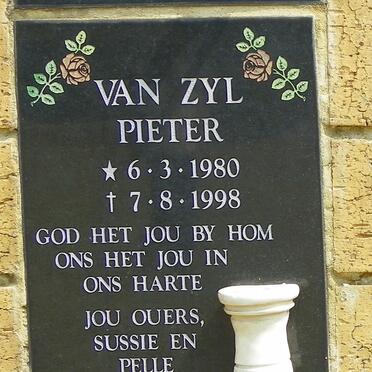 ZYL Pieter, van 1980-1998