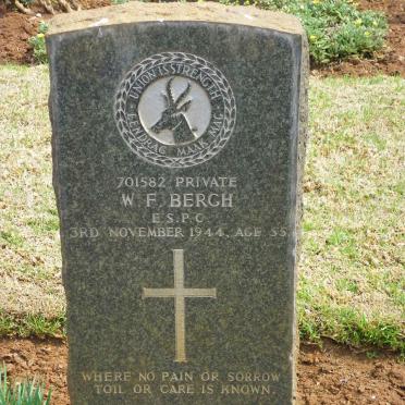 BERGH W.F. -1944